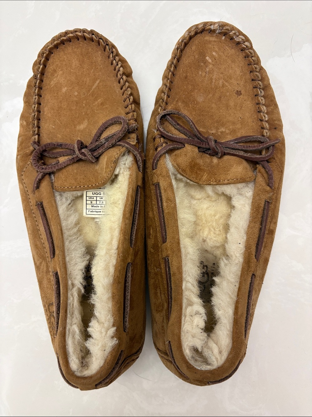 UGG Women’s Slippers Sherpa US 9 Comfy Warm